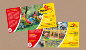 werbeflyer traumvelo